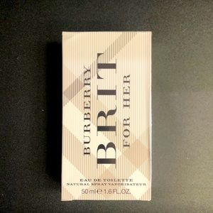 1.6 fl oz bottle of Burberry BRIT perfume for her